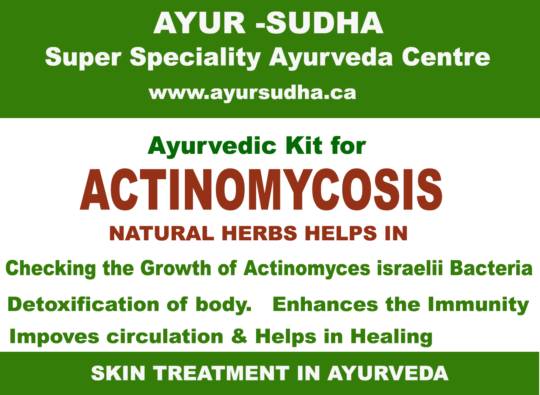 Actinomycosis Ayurvedic Medicines in Canada.