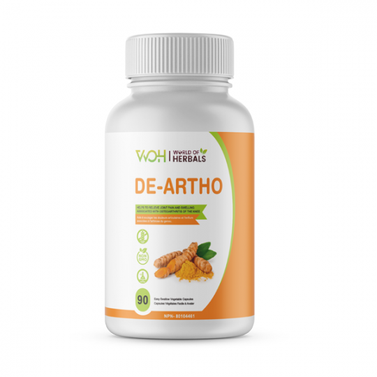 De Artho Natural Health Product for Arthritis, Joint Pains in Canada.