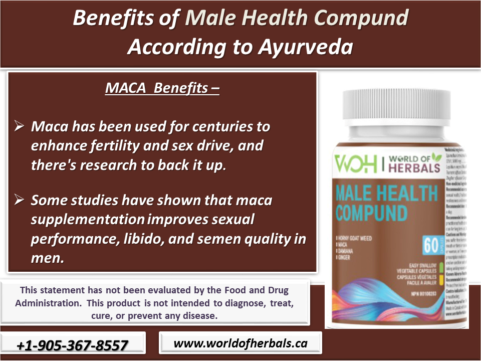 Male Health Compound. Ayurvedic Medicine for Erectile Dysfunction in Brampton, Toronto, Canada.