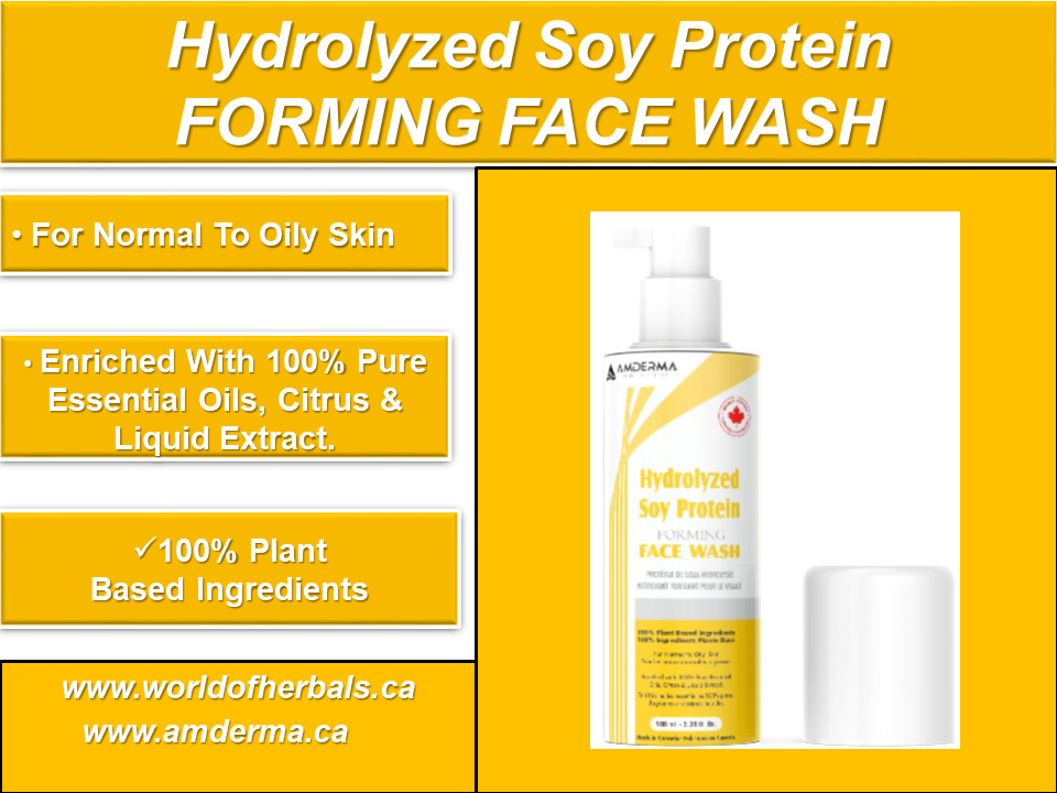 Hydrolyzed Soy Protein - Acne Care Forming Face Wash Canada